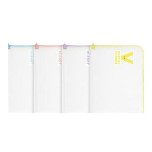 官方旗舰店 日本kokuyo国誉淡彩星球透明科目分类袋便捷文件袋创意封面清新可爱文具收纳整理资料袋A4文件夹