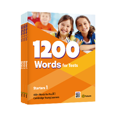 原版正品1200 words词Starters Movers Flyers常见词英语正版小学初中剑桥yle英语考试剑桥雅思核心词汇英语e-future出版赠单词本
