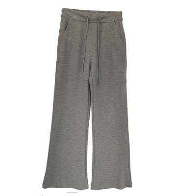 天丝氧气棉高弹高腰微喇女裤