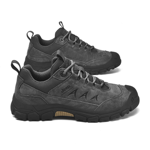 Jeep吉普官方户外防滑耐磨登山鞋男时尚透气徒步鞋旅行舒适休闲鞋
