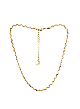 Aurozia18k重镀金锁骨链叠戴百搭