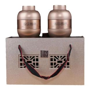 茶叶包装盒铁盒礼盒空盒通用密封半斤一斤绿红黑普洱茶茶叶罐定制