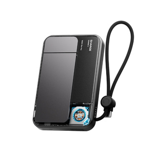 闪极飓风3代ICEMAG 3磁吸充电宝一万毫安自带线带支架冰感风扇移动电源无线快充散热magsafe适用iPhone17苹果