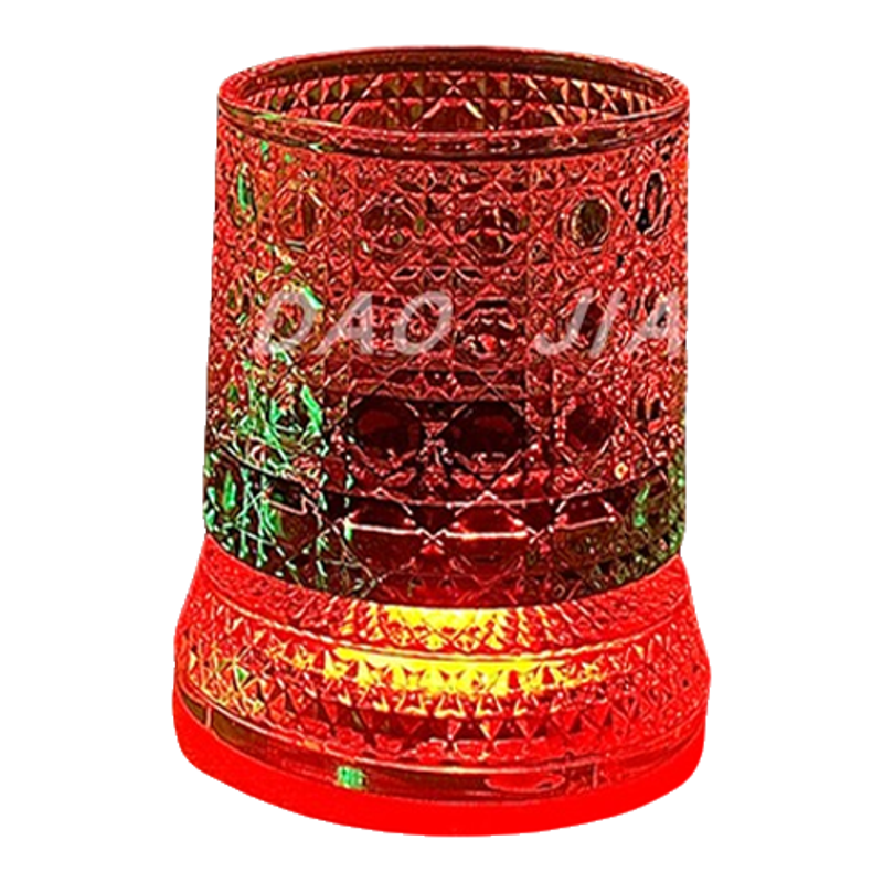 钱道嘉旋转水晶威士忌酒杯360°