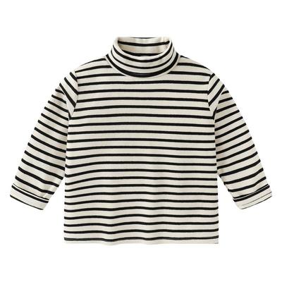 右欧男童羊毛拉架高领打底衫秋冬