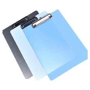 得力文件夹板A4板夹书写夹板文具写字板夹板垫板纸板木板透明板夹子学生试卷a5菜单夹多功能办公文具用品大全