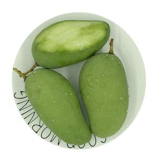 现摘现发新鲜酸脆生吃芒果当季水果芒果芽广西青芒果酸腌制芒5斤