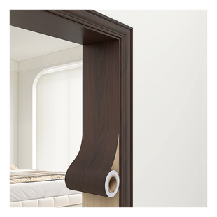 门框包边贴旧门套破损修补修复门贴纸木门翻新自粘贴皮仿木纹贴纸