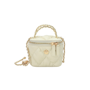 南风小铺白金星云山茶花盒子包2023新款秋冬小包女链条单肩斜挎包