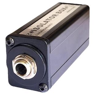 音频降噪器去除杂音噪音电流声消除器6.35音频隔离器共地滤波器