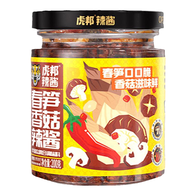 虎邦招牌笋丁拌饭酱200g