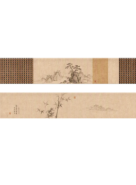 新中式禅意字画宋氏美学书房茶室
