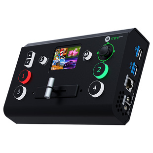 同三维4K四路高清HDMI/SDI/USB导播切换台网络推流直播录制采集盒TD700 抖音淘宝多机位虚拟直播间抠像一体机