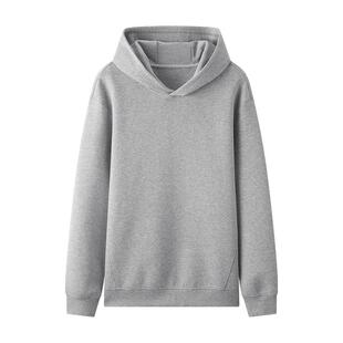 拇指白小T连帽卫衣男士2025秋季新款潮流上衣休闲百搭宽松外套