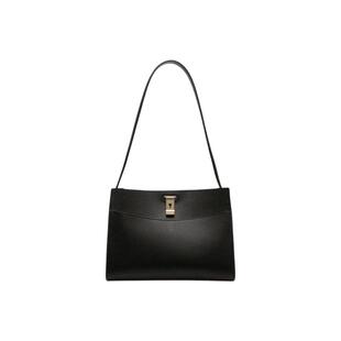 【尊享折扣】BALLY巴利LOCK ME女士中号牛皮革单肩包