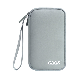 gagk u盾收纳盒优盘优盾收纳包企业财务银行网银税务ukey整理袋k宝密码器收纳包大容量便携手拿包多层防水包