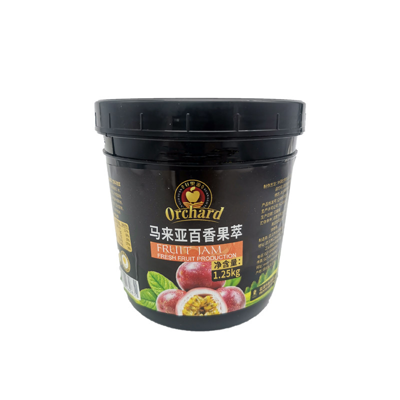 果萃1.25kg怡浆轩果源果泥果酱芒果草莓蓝莓水蜜桃葡萄味甜品浓浆