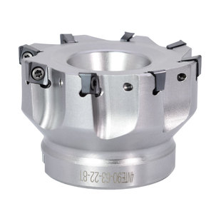 TE90-50 63快进给铣刀盘加工中心直角粗铣飞刀盘配4NKT060308刀片