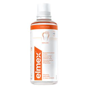 elmex艾美适防蛀漱口水防蛀固齿口水清新防龋齿温和0酒精成人漱口