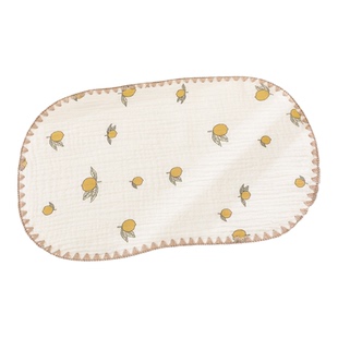 新生儿平枕云片枕头宝宝吐奶巾枕头巾透气吸汗婴儿枕纯棉纱布枕垫