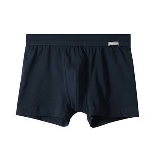 两条装 德国舒雅男士内裤纯棉平角裤全棉透气底裤E5-19253T