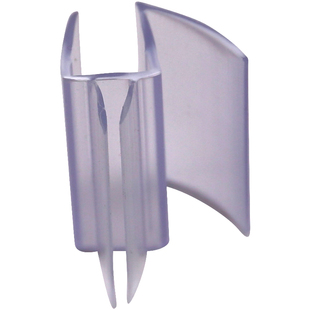 淋浴房玻璃门底部挡水条 防水条 密封条 卡槽式塑料挡水条 pvc