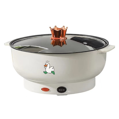 德国全自动一体式电火锅家用电炒锅多功能小电煮锅宿舍煮饭面电锅