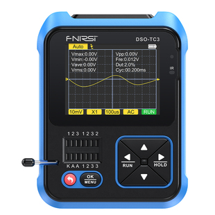 FNIRSI菲尼瑞斯DSO-TC3示小型波器晶体管检测仪信号发生器三合一