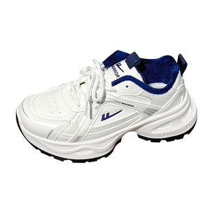 回力加绒厚底老爹鞋冬季新款百搭二棉鞋子男女同款保暖软底运动鞋