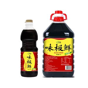 【厂家直销】味极鲜生抽酱油5斤大桶炒菜凉拌腌制提鲜食用调味汁