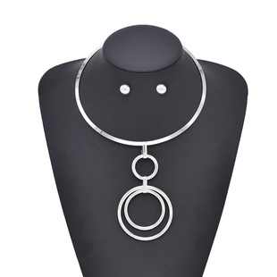 男士古风汉服首饰古装敦煌制服性感肌肉男菩萨项链银色手镯臂环潮