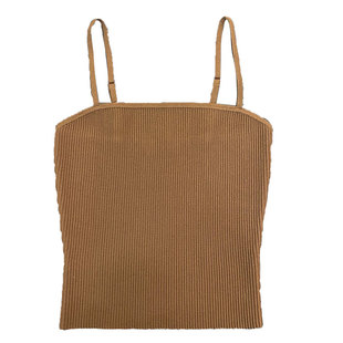 babaton罗纹坑条吊带背心女士显瘦西装内搭