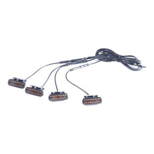 二代哈弗H9中网小黄灯改装专用LED日行灯前脸格栅卡扣款中网装饰