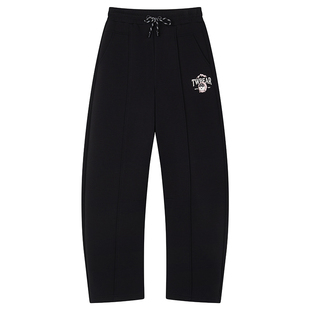 TeenieWeenie小熊女装卫裤秋冬季日常宽松舒适基础运动休闲裤长裤