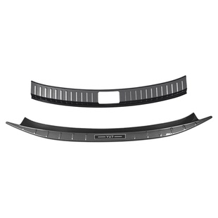 适用于小米YU7碳纤纹迎宾踏板门槛条后备箱护板改车门装饰贴配件