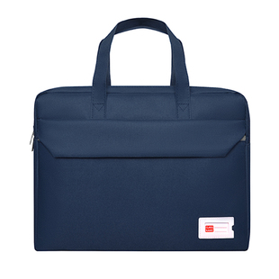 帆布文件袋收纳手提男女办公资料袋定制公文包印刷LOGO学生补习袋