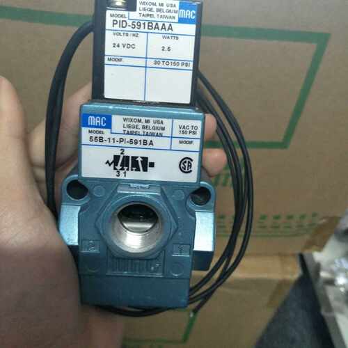 议价MAC电磁阀PID-591BAAA 55B-11-P1-591BA现货，测试完好，实物