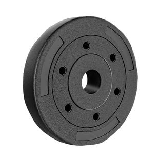 哑铃片通用包胶可调节重量男士健身家用杠铃杆连接杆2.5cm标准孔