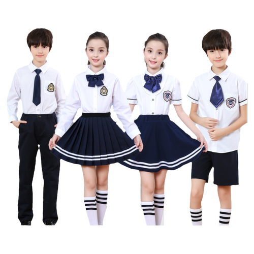 中小学生大合唱表演服装儿童诗朗诵演出服歌咏比赛校服班服元旦节
