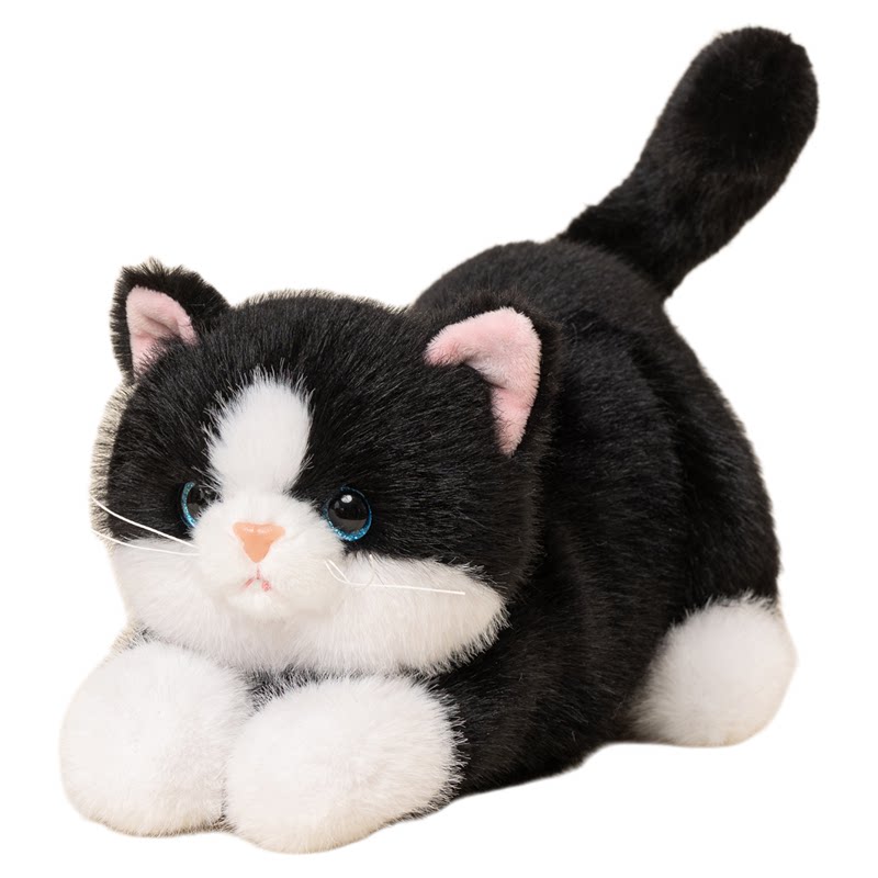 仿真小猫咪玩偶抱枕会喵喵叫