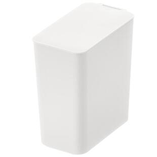 桌面垃圾桶家用窄小号北欧风卧室厨房宿舍床头办公桌上杂物桶有盖