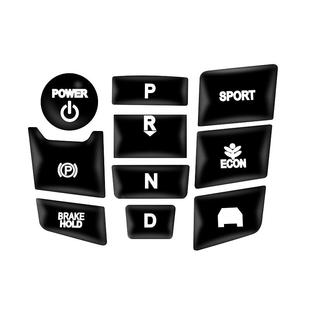 适用于本田CRV按键贴皓影保护贴内饰改装膜中控档位装饰汽车用品