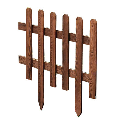 户外实木栅栏防腐插地菜园篱笆