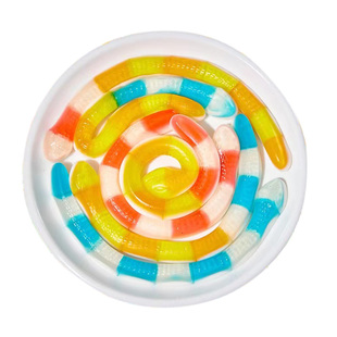 口力大蟒蛇软糖蛇形橡皮糖果搞怪儿童节创意零食礼物24g*30条盒装