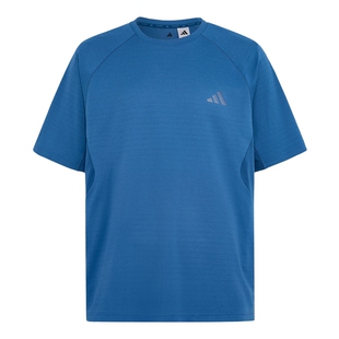adidas阿迪达斯上衣2026新款夏男运动简约休闲棉质短袖T恤 IA6096