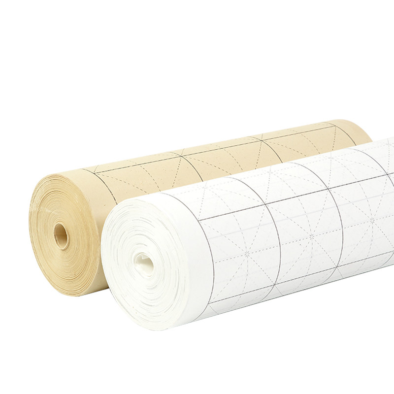 宣纸米字格长卷半生半熟毛笔书法专用练习纸书法作品纸毛笔入门练字纸四尺抄写初学者笔画描红中楷写字格子