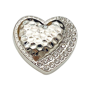 精致心形男女儿童衣服钮扣外套上衣毛衣扣子时尚爱心大衣西装纽扣