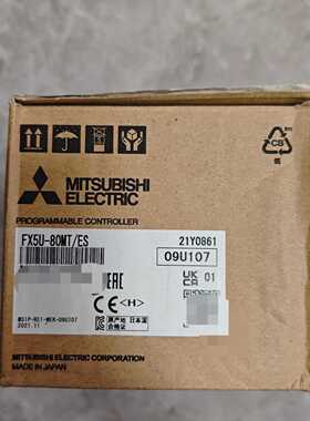 配件三菱PLC模块FX5U-80MT/ES，日本原装制造，型号2议价
