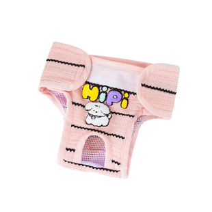 狗狗生理裤母狗专用防交配防骑姨妈裤可爱卡通月经发情姨妈防脱裤