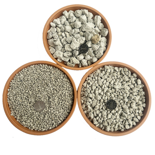 出口级浮石（轻石/兰石/ 多肉盆景铺面介质 花盆底石 钵底石）